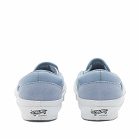 Vans Vault Men's UA OG Classic Slip-On LX Sneakers in Suede Leather Dusty Blue