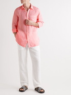 120% - Linen Shirt - Pink