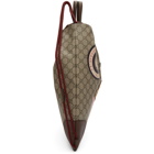 Gucci Beige GG Supreme Zaino Backpack