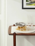 L'Objet - Bambou Medium Stainless Steel and Gold-Plated Bowl