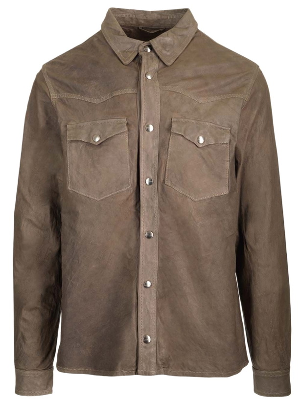 Photo: Giorgio Brato Lambskin Overshirt