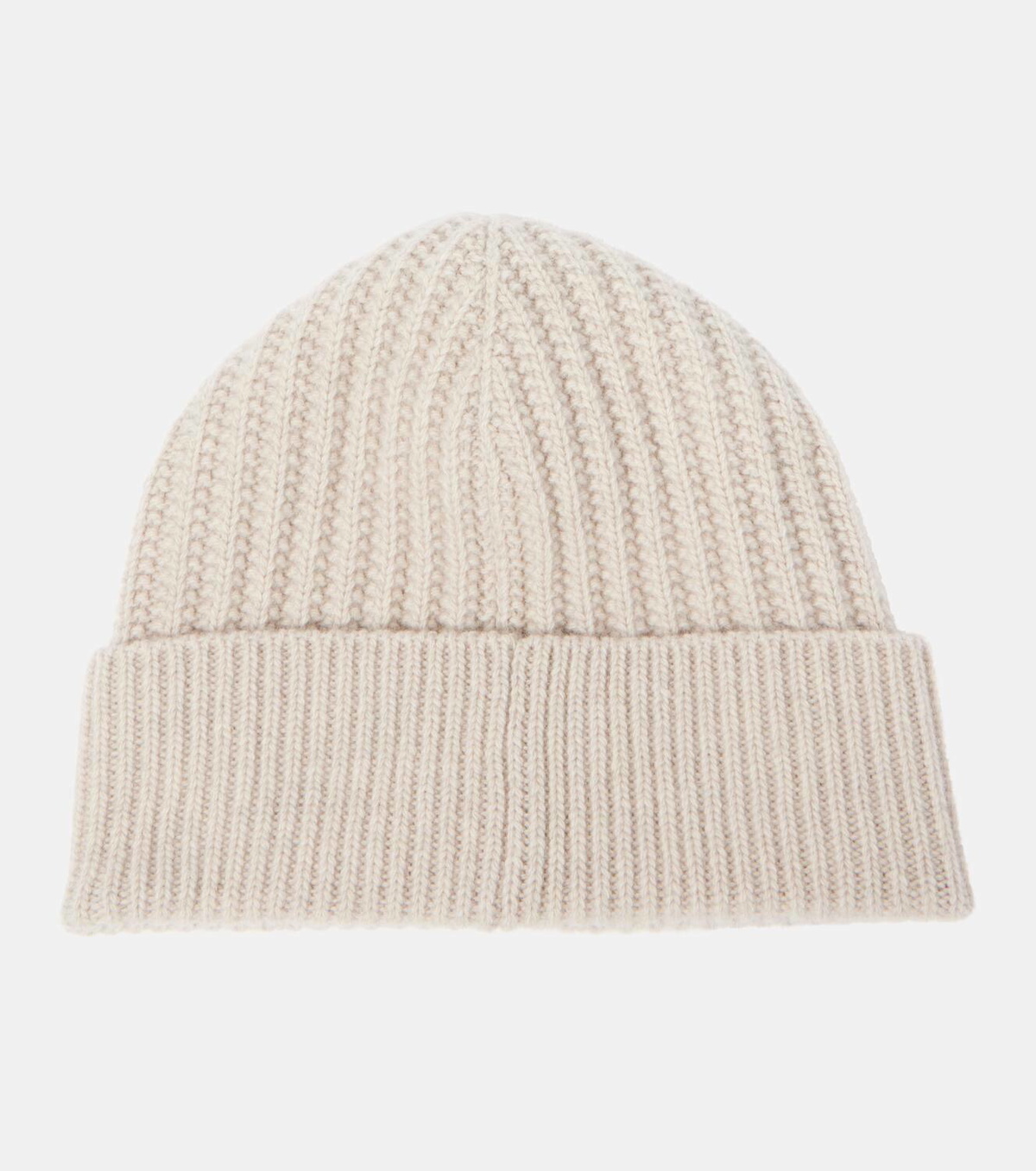 Loewe Logo ribbed-knit wool beanie