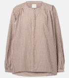 Posse Mira gingham cotton shirt