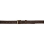 Lemaire Brown Leather Belt