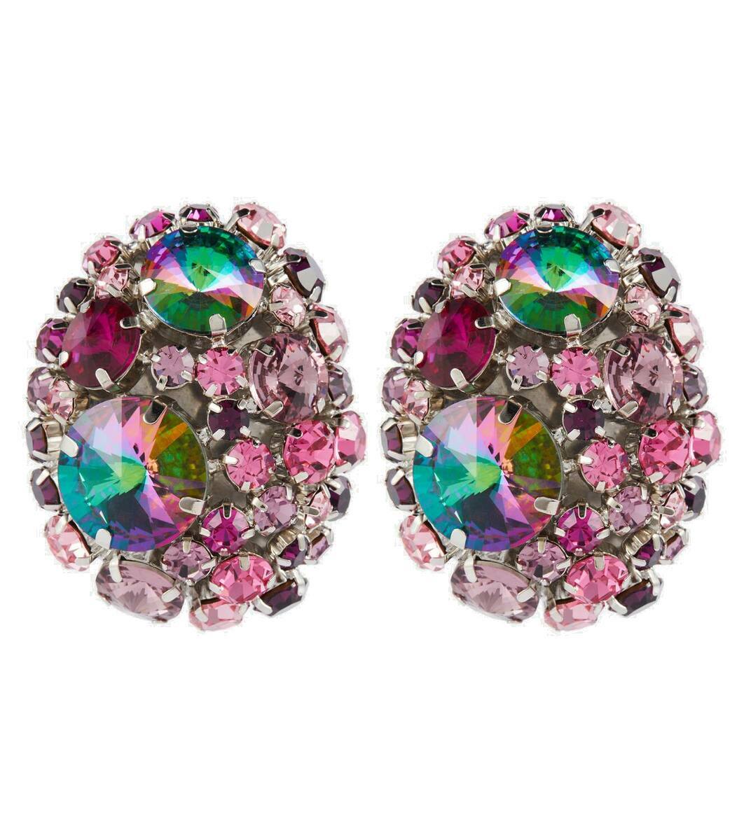Area Crystal-embellished earrings AREA