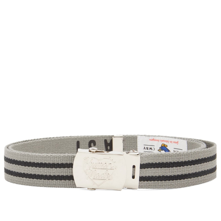 Photo: Human Made Men's Webbed Belt in Grey 