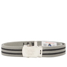 Human Made Men's Webbed Belt in Grey 