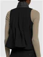 SACAI - Pleated Double Breast Tailored Vest