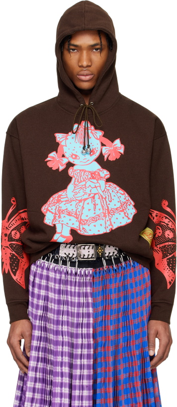 Photo: Chopova Lowena Brown Dotty Hoodie