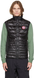 Canada Goose Black Down Packable HyBridge Lite Vest