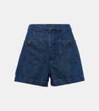 Frame Patch Pocket Trouser denim shorts