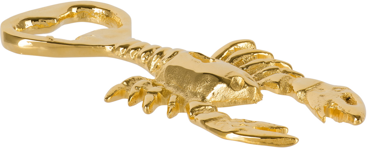 Alighieri SSENSE Exclusive Gold 'A Life Aquatic' Bottle Opener