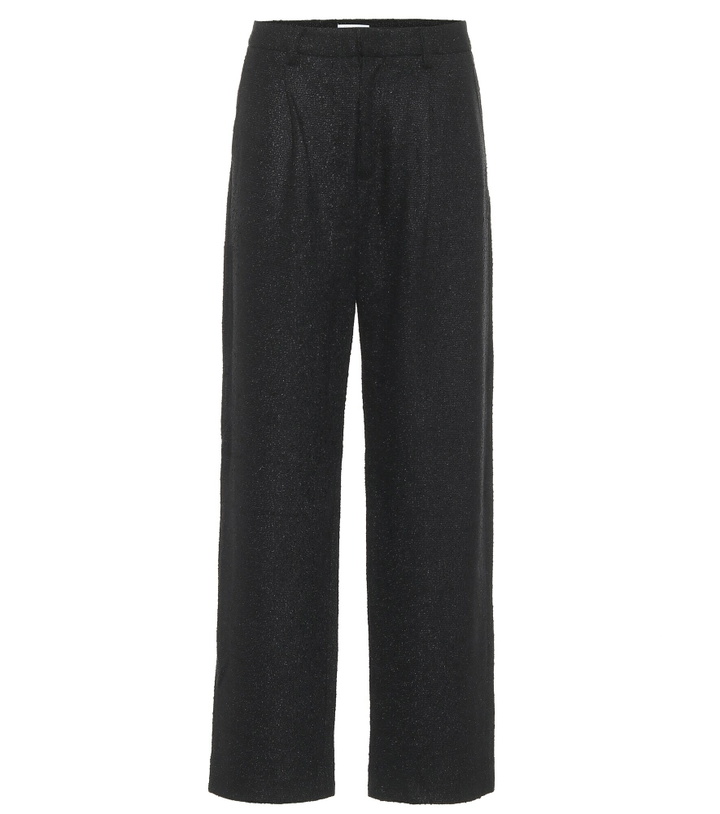 Photo: Deveaux New York - Nicola high-rise straight tweed pants