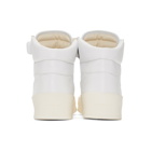 Fear of God White Basketball High-Top Sneakers