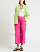 Jijil Womens Pants in Magenta