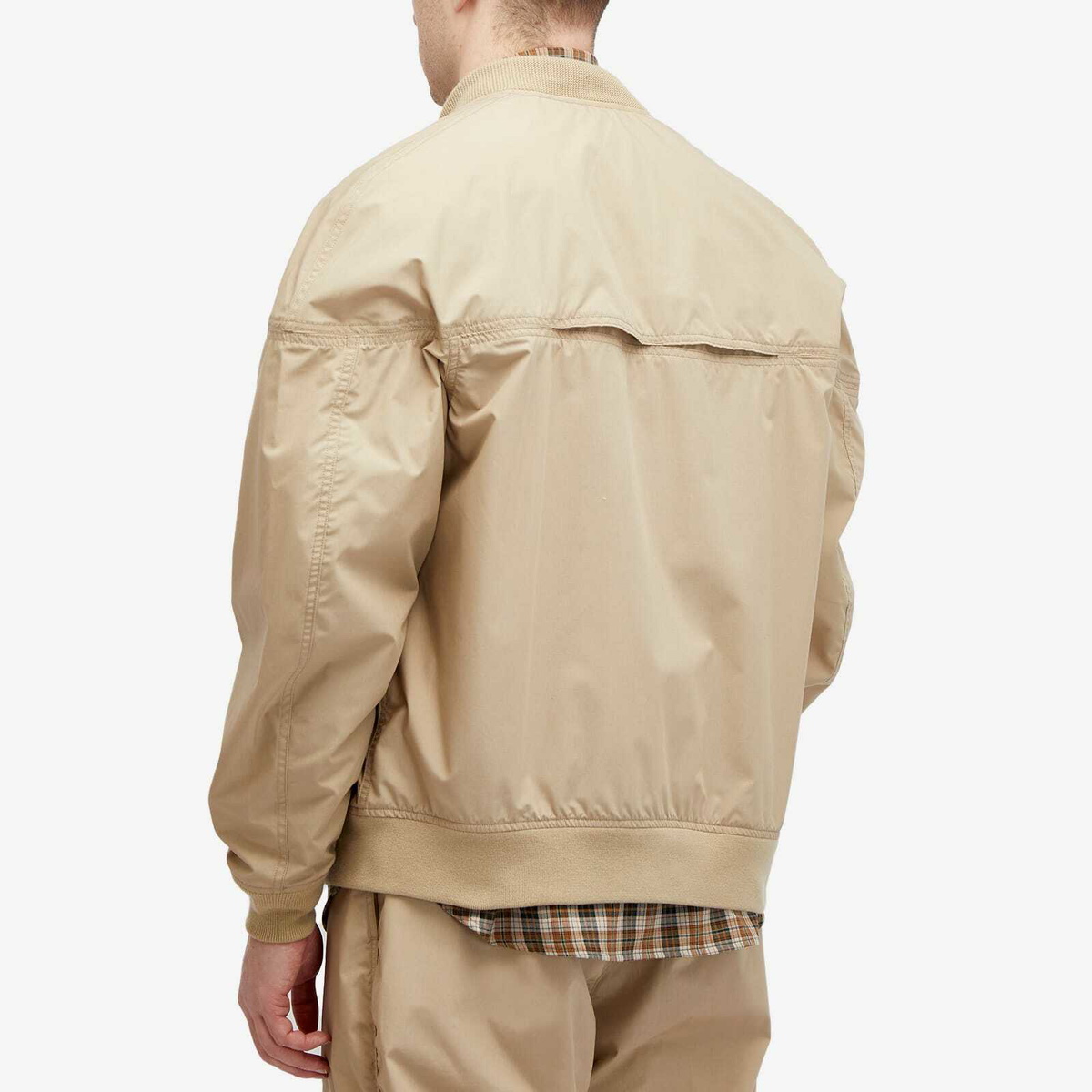 Nanamica Men's Cadet Bomber Jacket in Sand Beige Nanamica
