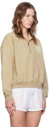 Sporty & Rich Beige 'Paris Country Club' Sweatshirt