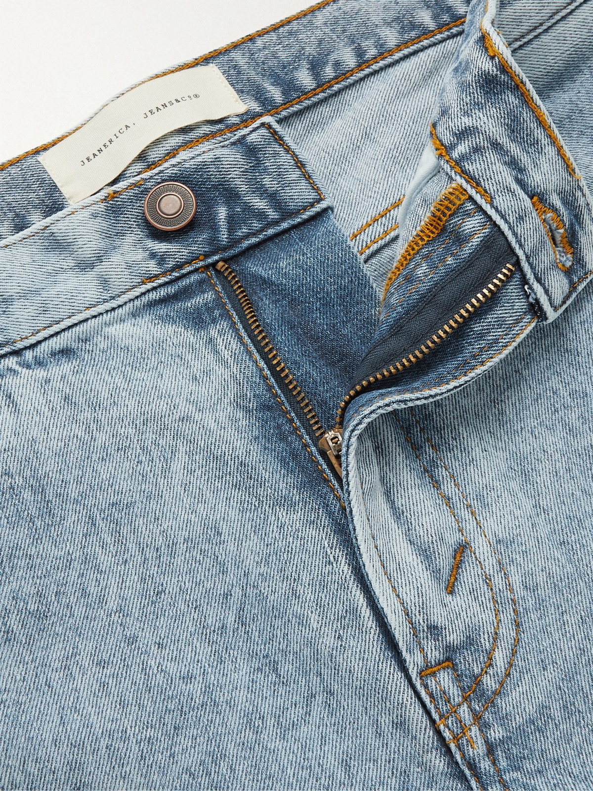 JEANERICA - Slim-Fit Organic Stretch-Denim Jeans - Blue Jeanerica