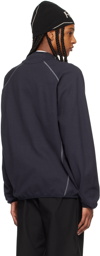 ROA Black Half-Zip Sweatshirt