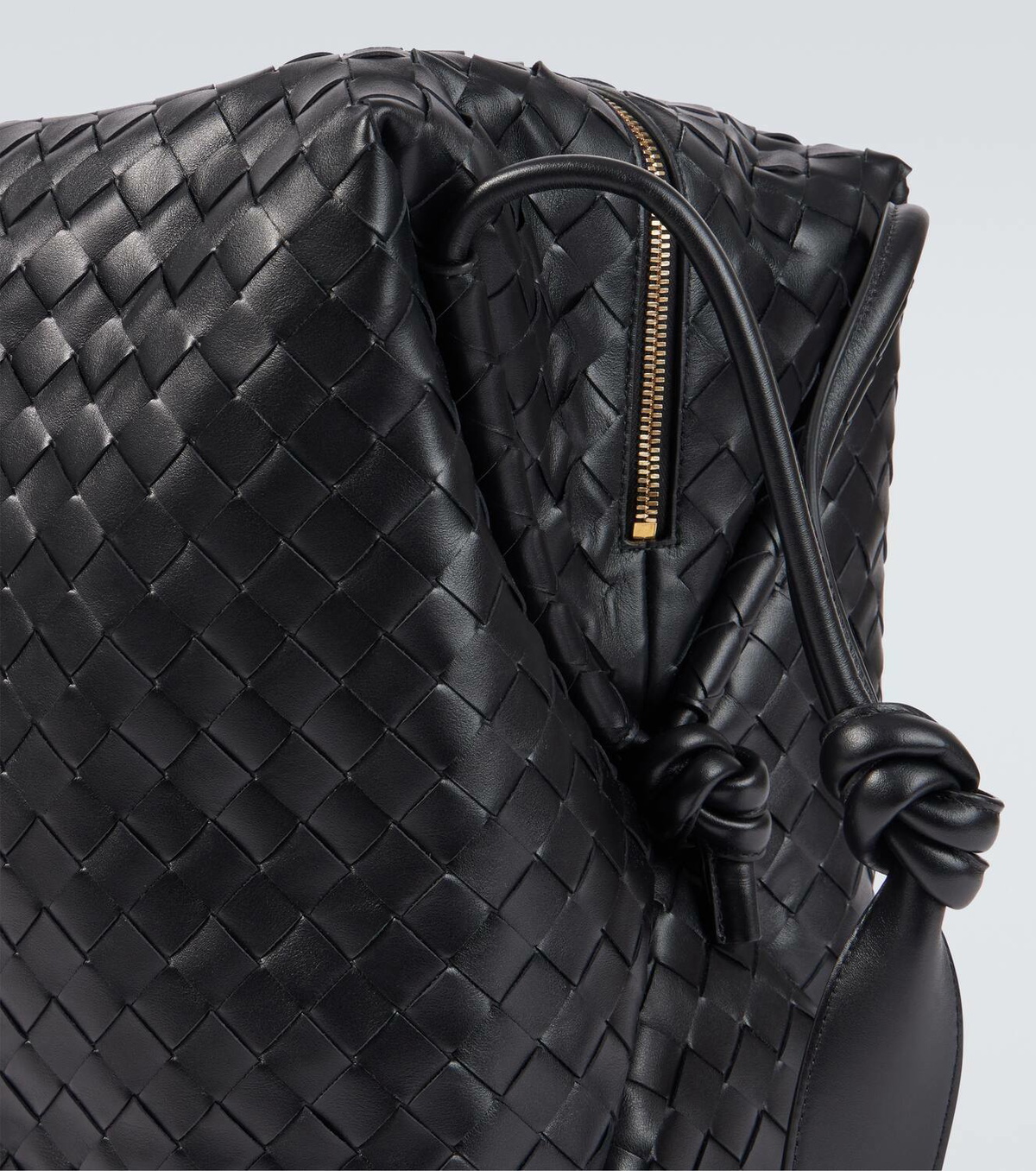 Bottega Veneta Loop Intrecciato Large leather duffel bag