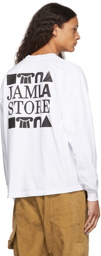 Jam White Shapes Long Sleeve T-Shirt