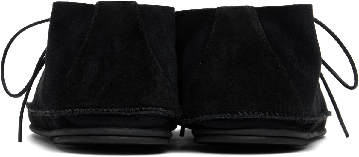 The Row Black Tyler Lace Up Derbys