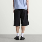 Butter Goods Men's Pleated Shorts in Washed Black