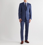 Canali - Slim-Fit Wool Suit Jacket - Blue