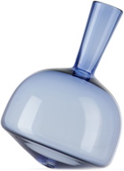 Nate Cotterman SSENSE Exclusive Blue Low Wobble Flow Decanter