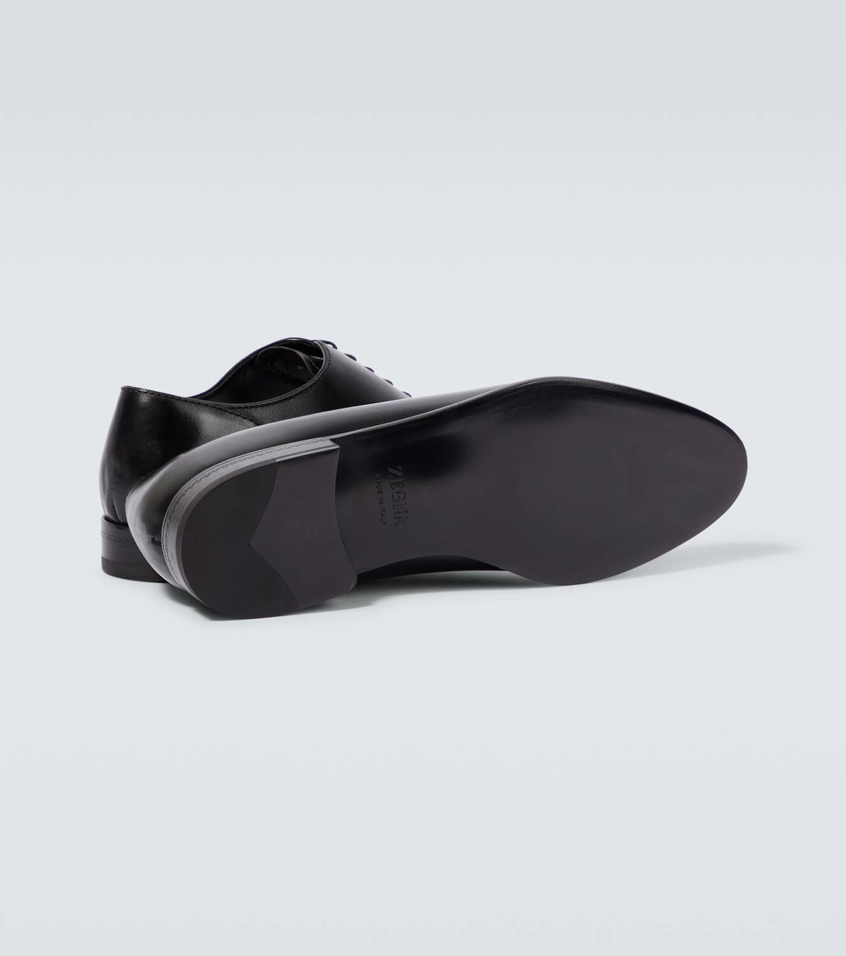 Zegna Vienna leather Oxford shoes