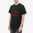 Fear Of God Men's Baseball T-Shirt in Vintage Black/Red