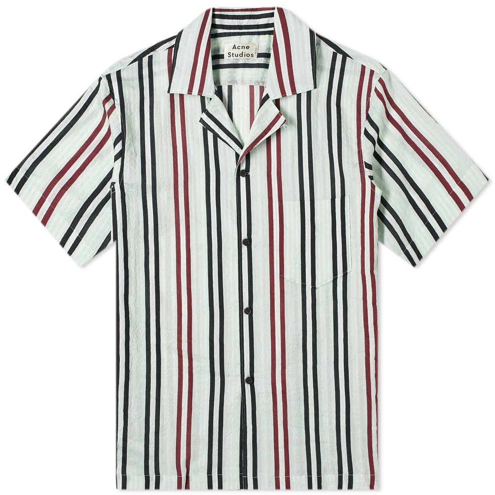 Acne Studios Simon Sheer Stripe Vacation Shirt Acne Studios