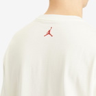 Air Jordan Men's Essential 85' Crew Photo T-Shirt in Sail/Varsity Red