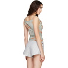 Vivienne Westwood Green Anna Tank Top