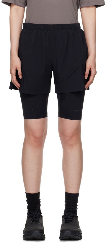 Photo: POST ARCHIVE FACTION (PAF) Black ON Edition 7.0 Shorts
