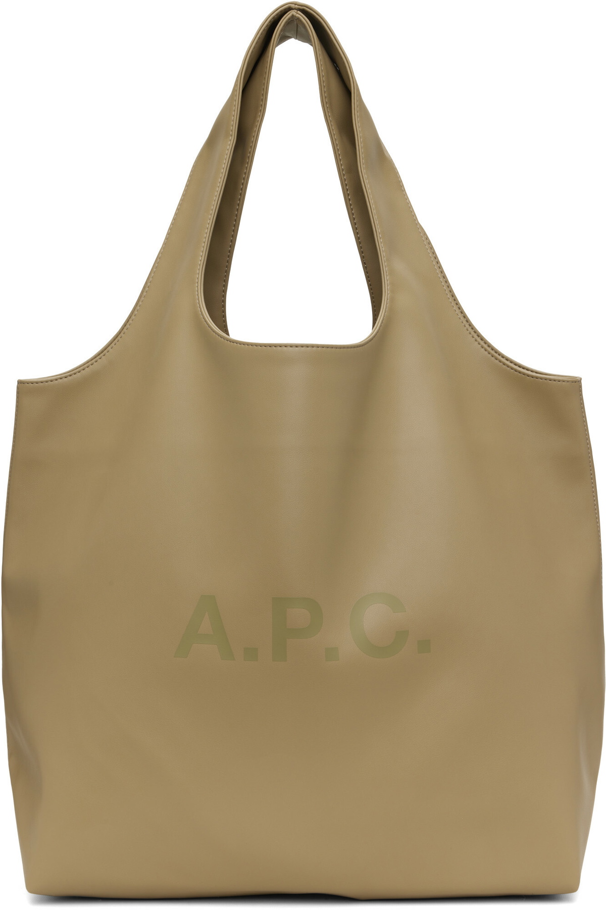 A.P.C. Khaki Ninon Tote