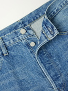 ssstein - Deformation Panelled Wide-Leg Jeans - Blue
