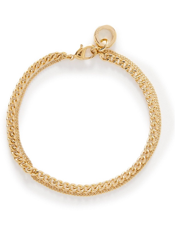 Photo: A.P.C. - Gold-Tone Chain Bracelet - Gold