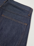 AGOLDE - Fusion Wide-Leg Denim Shorts - Blue