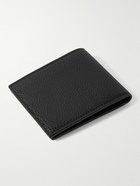 SAINT LAURENT - Tiny Cassandre Logo-Appliquéd Full-Grain Leather Billfold Wallet