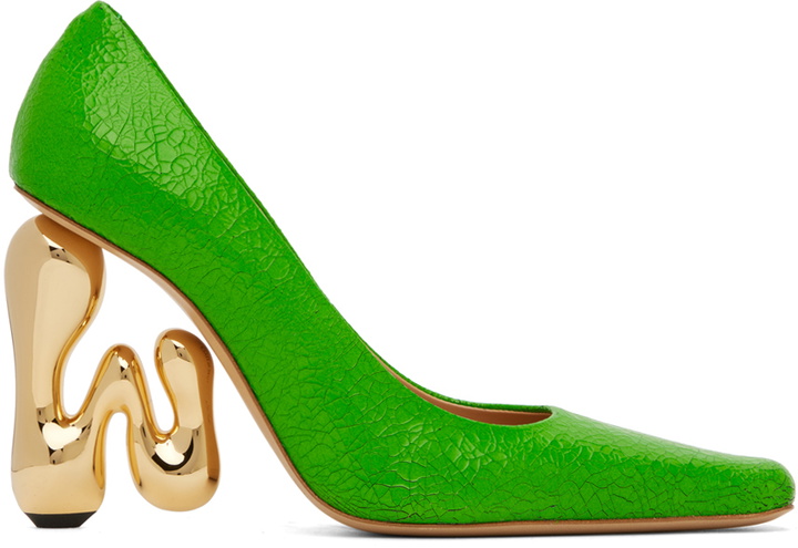 Photo: JW Anderson Green Bubble Heels