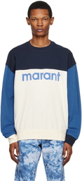 Isabel Marant Blue 'Marant' Sweatshirt