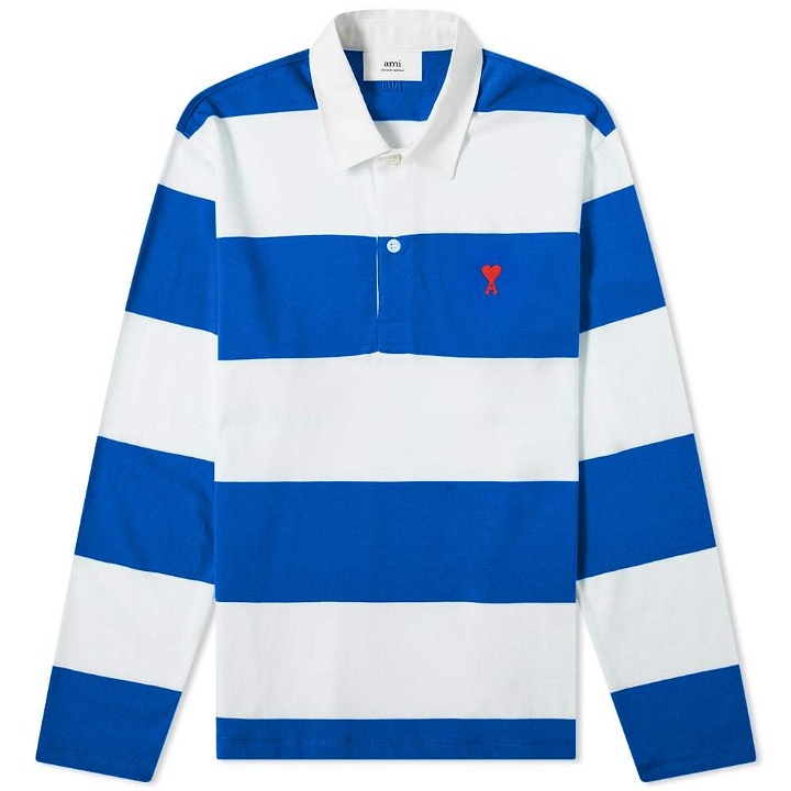 Photo: AMI Heart Striped Rugby Shirt