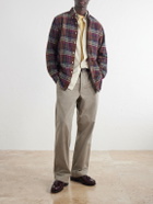 Polo Ralph Lauren - Button-Down Collar Logo-Embroidered Checked Cotton--Oxford Shirt - Red