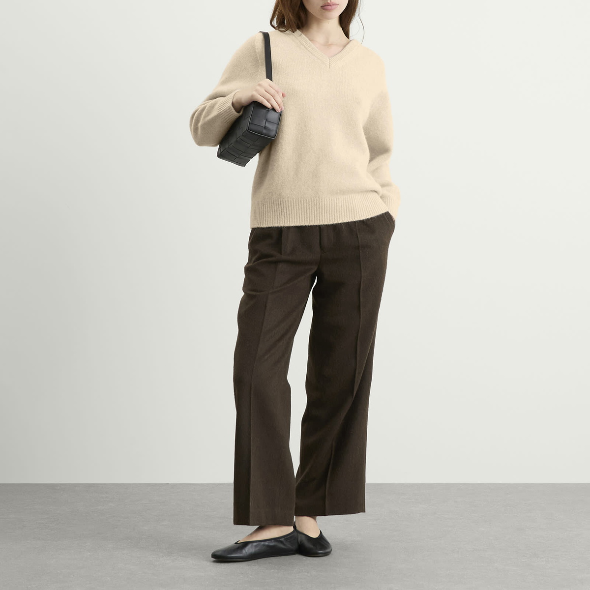 Nothing Written Women's Pound Alpaca Sweater in Oatmeal