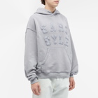 END. x Axel Arigato Men's Milan Gargoyle Hoodie in Light Grey/Ecru