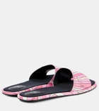 Pucci Iride twill thong sandals
