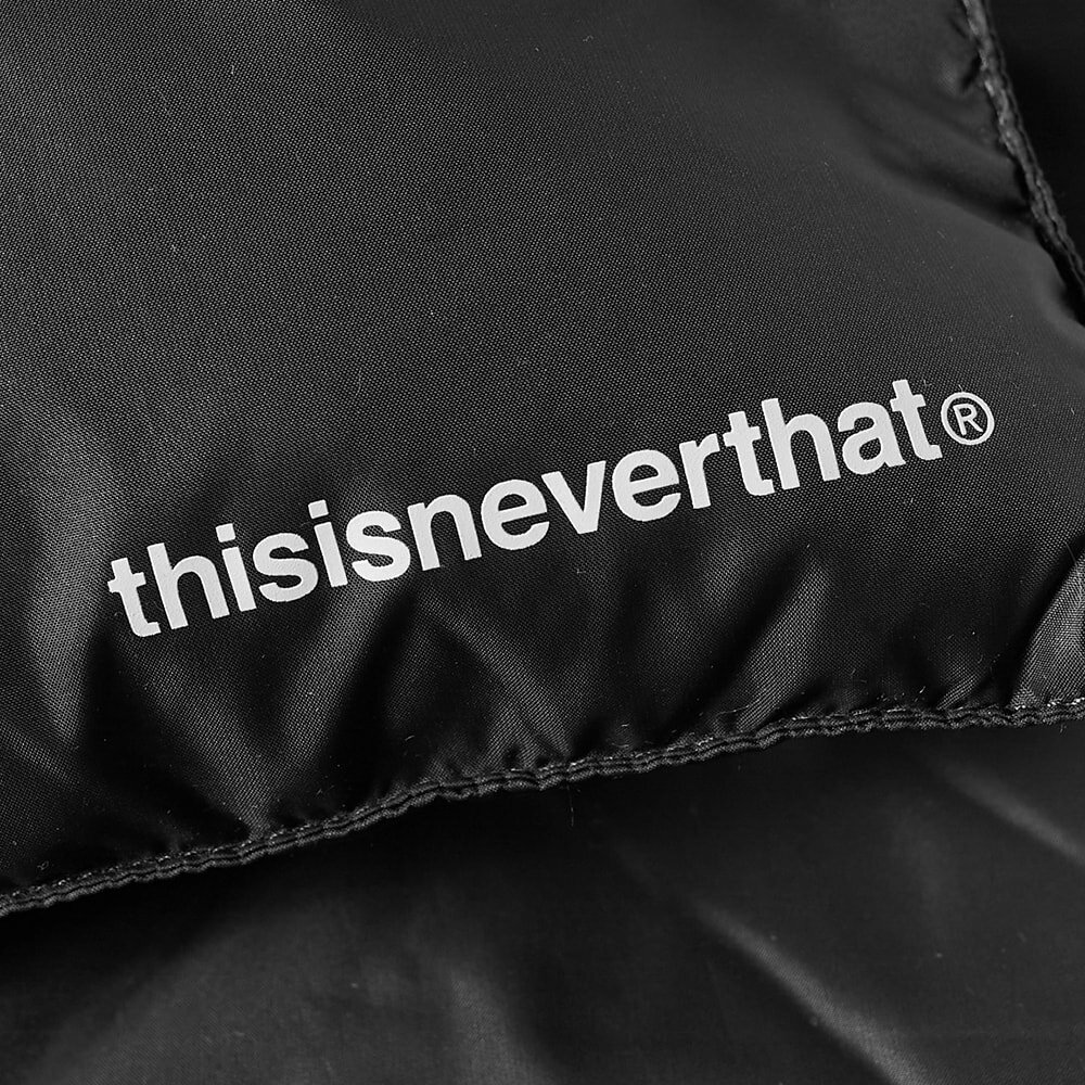 thisisneverthat Men's PERTEX® Down Scarf in Black thisisneverthat