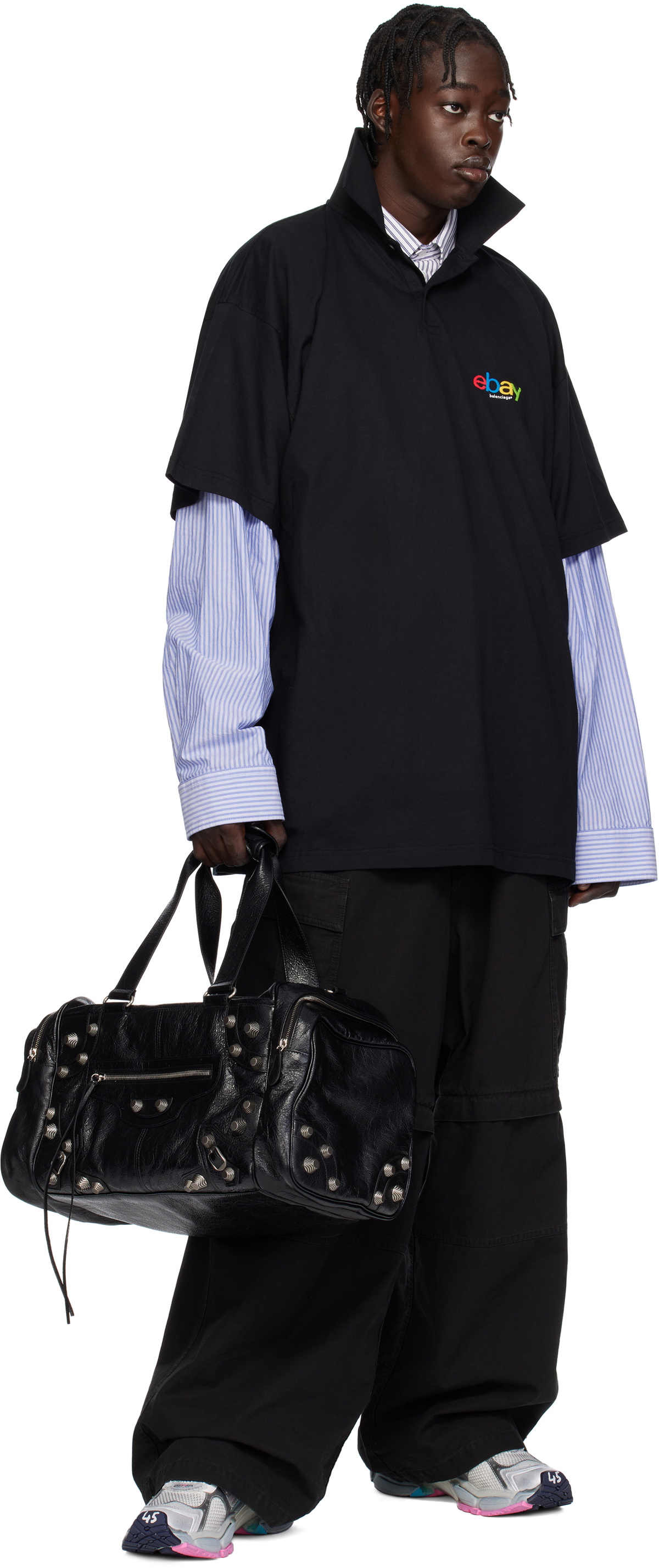 Balenciaga Black eBay Edition Polo Balenciaga