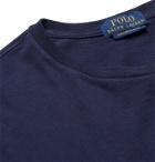 POLO RALPH LAUREN - Slim-Fit Printed Cotton-Jersey T-Shirt - Blue